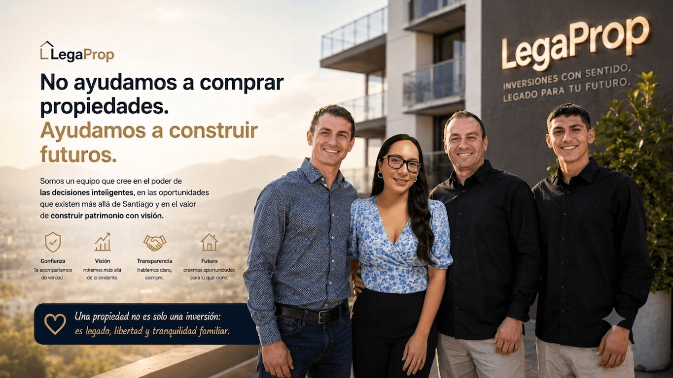 Equipo LegaProp acompañando decisiones inmobiliarias